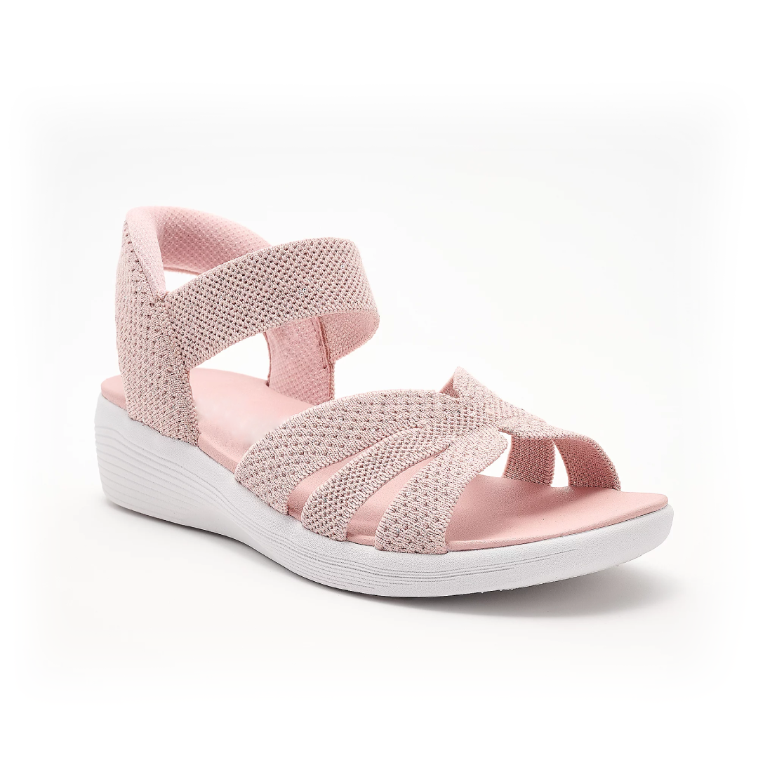Aria Knit Wedge Sandal