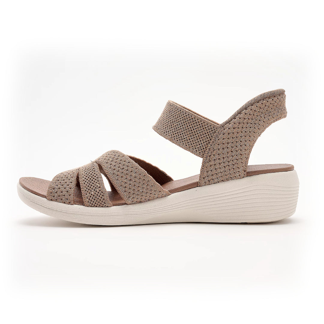 Aria Knit Wedge Sandal