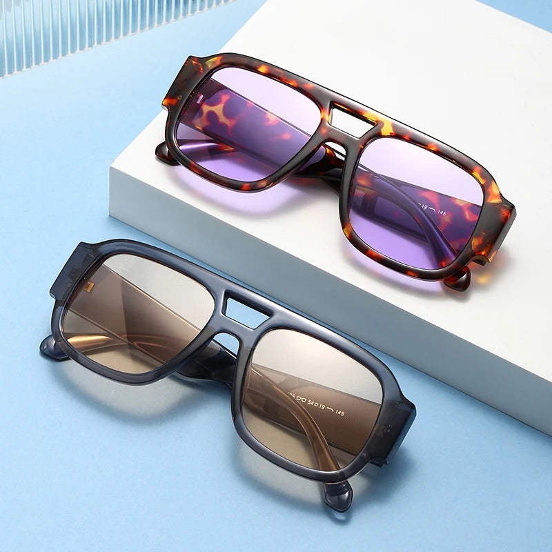Havana Aviator SunGlasses