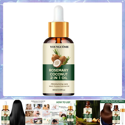 Rosemary Coconut Hair Oil