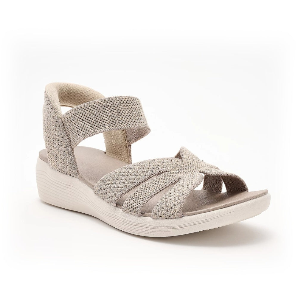 Aria Knit Wedge Sandal