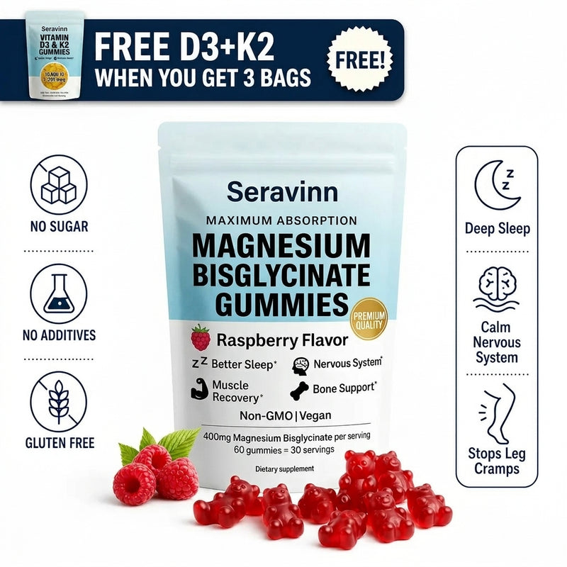Seravinn Magnesium Bisglycinate Gummies